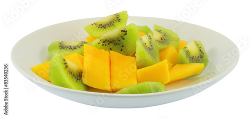Kiwi and mango