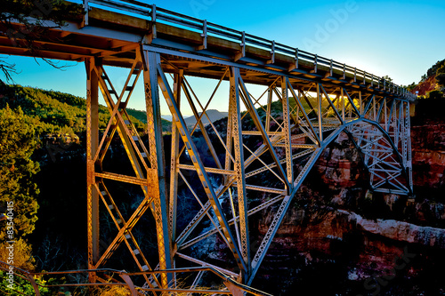 Sedona's Midgley Bridge, Arizona, USA photo