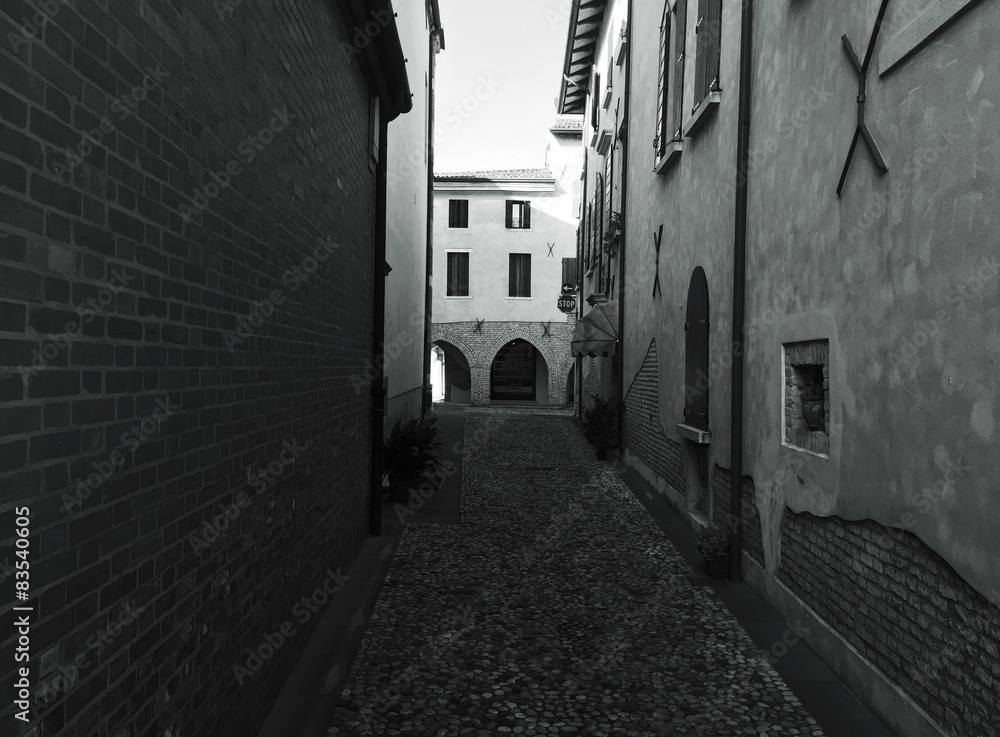 Obraz premium Il vicolo