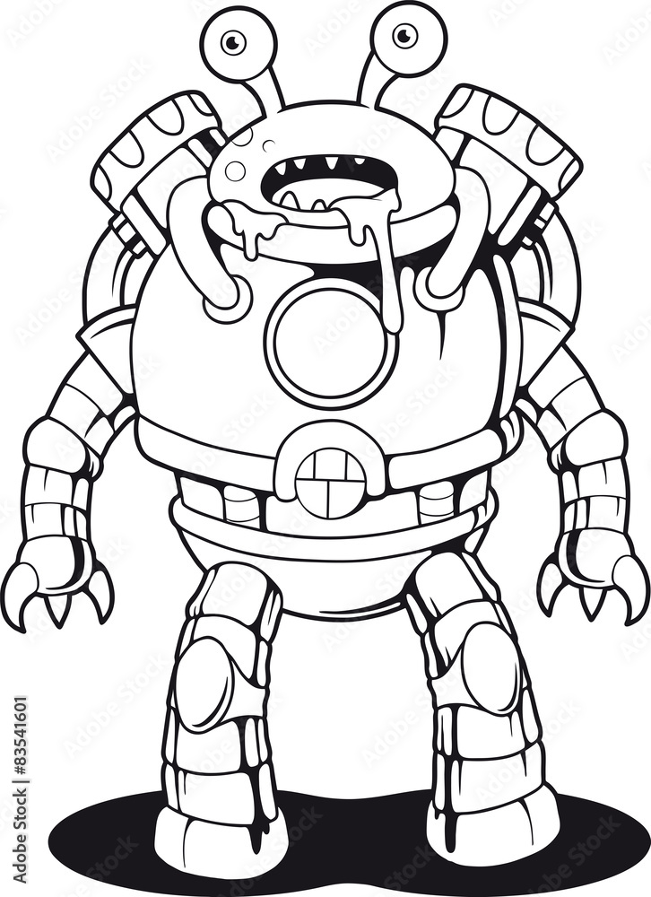 Fototapeta premium alien creature