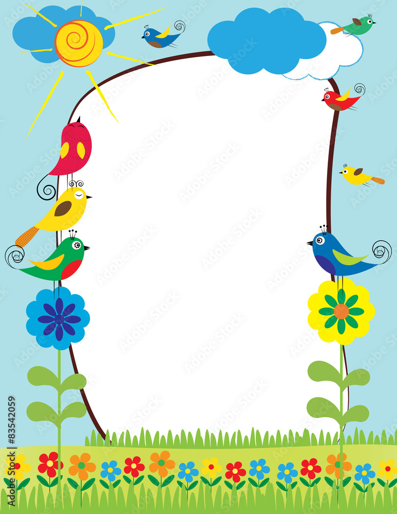 Fototapeta premium Kids frame
