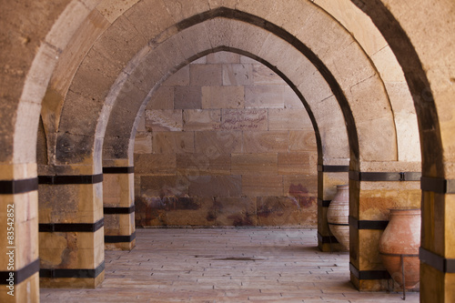 Stone Arches on Turkish Caravansary
