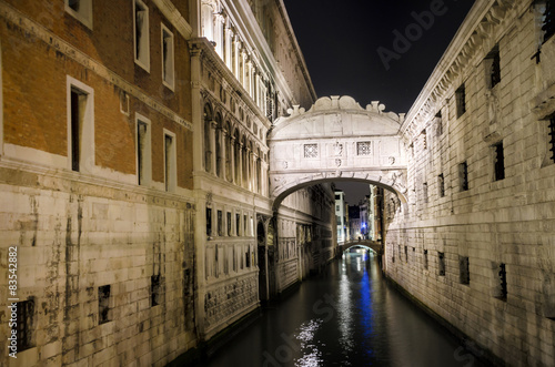 Venice. The Bridge Of Sighs 