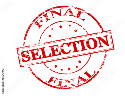 Final selection