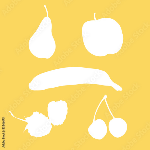 Fruits and berries (white)