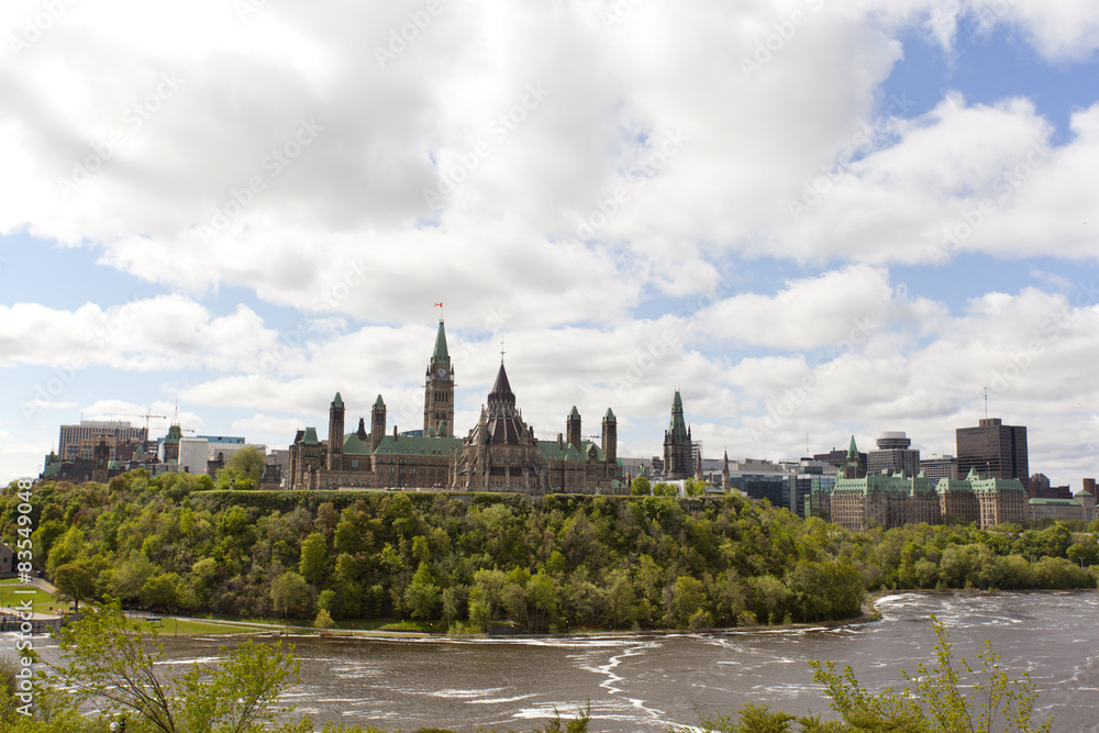 Fototapeta premium Parliament Hill Ottawa canada