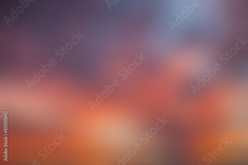 Bilde på lerret blurred background