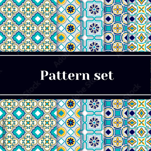 tiles pattern set