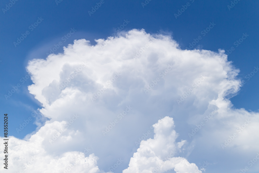 Naklejka premium Sky clouds background and textrue