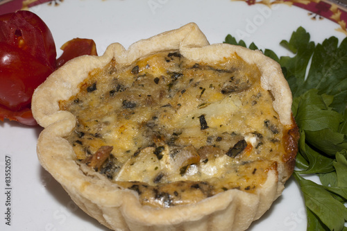 Fotografía timbale of anchovies