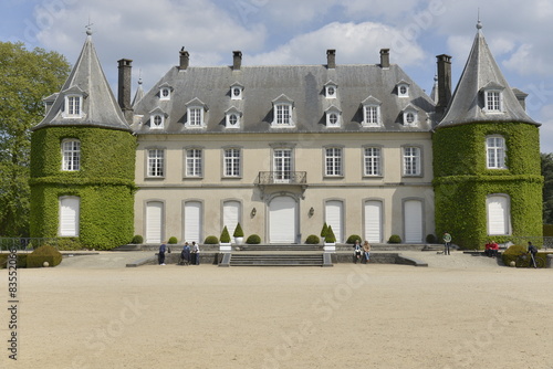 Le château de la Hulpe au parc Solvay  photo