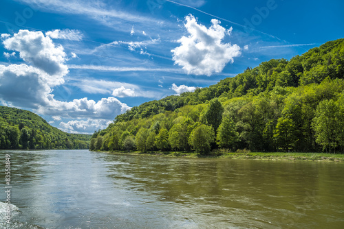 Donaudurchbruch in Niederbayern bei Kehlheim