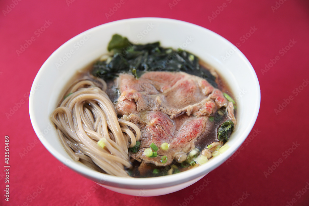 Beef Soba noodle