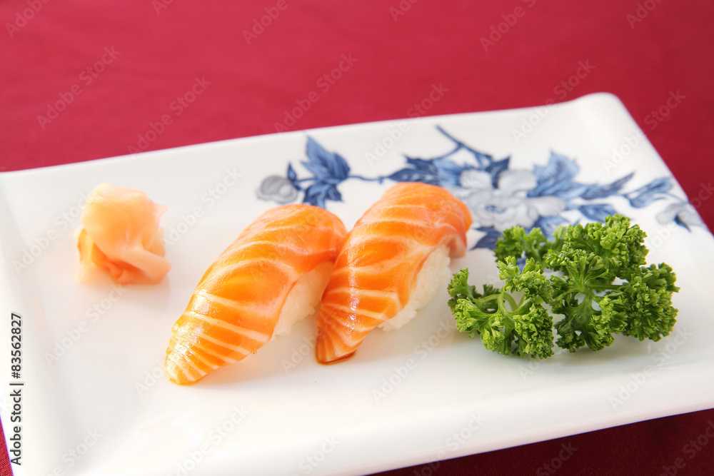 Salmon Sushi Salmon Sushi