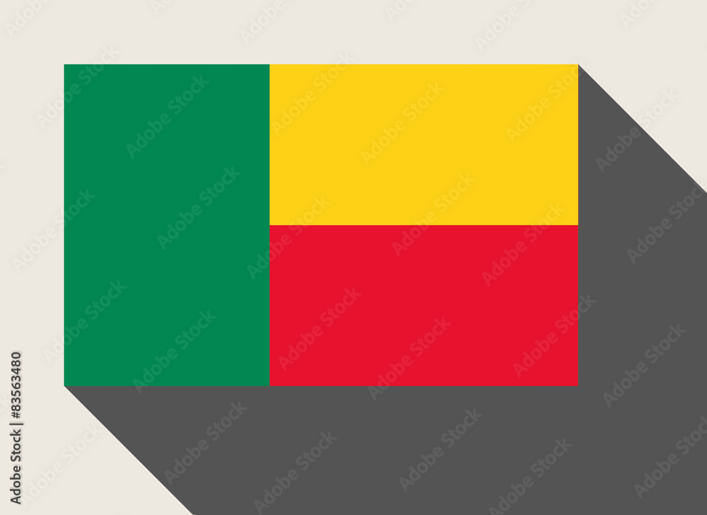 Fototapeta premium Benin flag