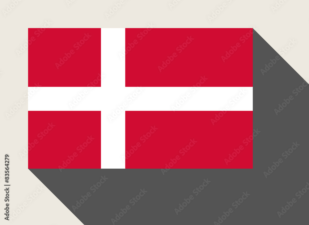 Obraz premium Denmark flag