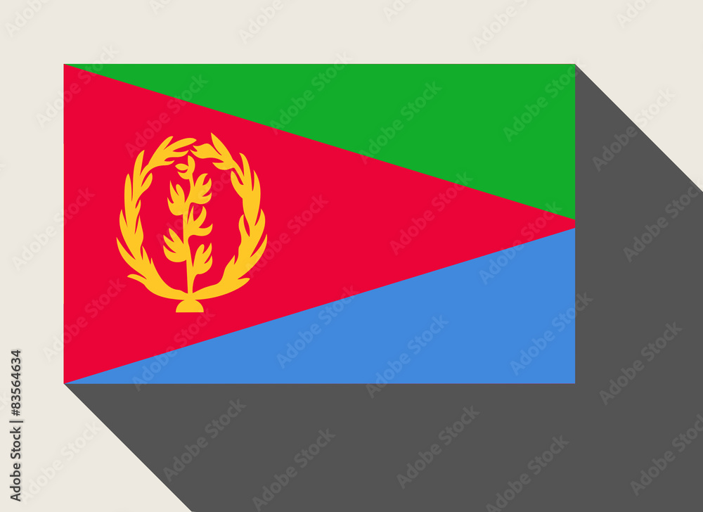 Fototapeta premium Eritrea flag