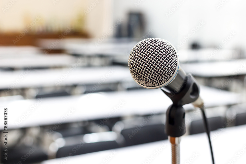 microphone in meeting or conference room