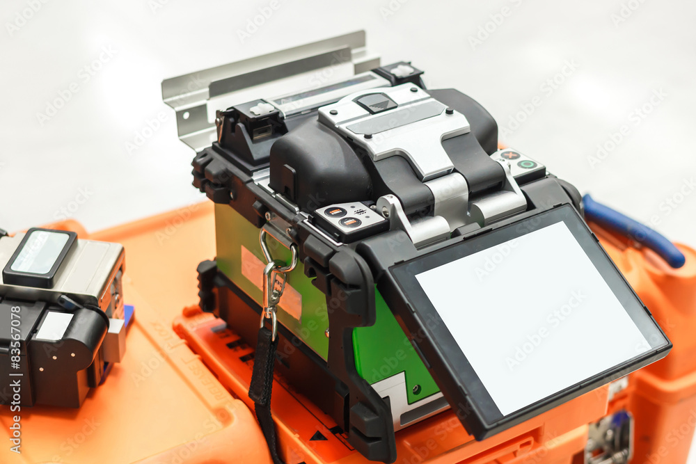 fiber optic cable splice machine