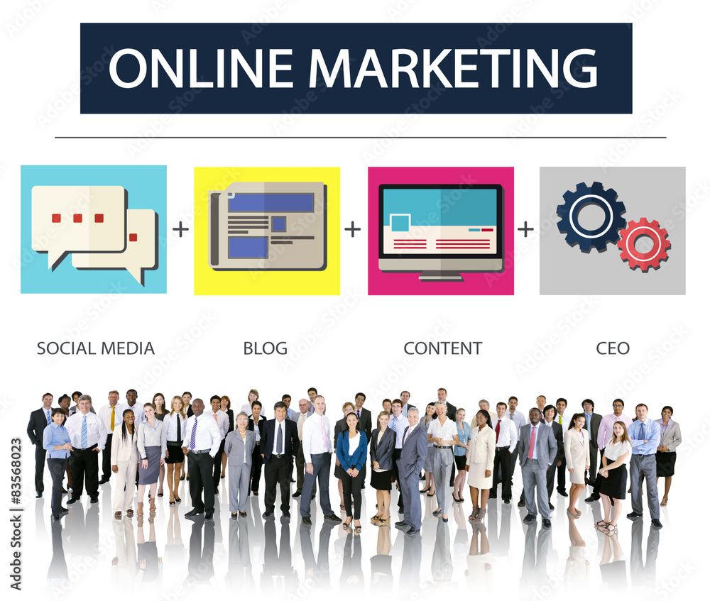 Online Marketing Business Content Strategy Target Concept Online Marketing Business Content Strategy Target Concept