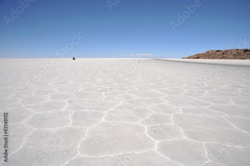 The Uyuni salt flats