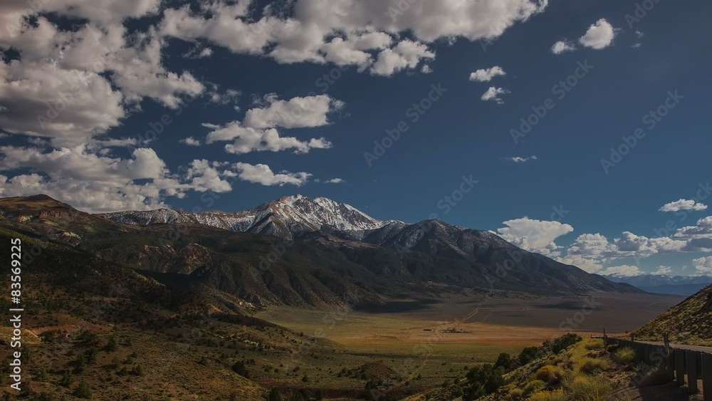 Sierra Nevada Landschaft Zeitraffer Sierra Nevada Landschaft Zeitraffer