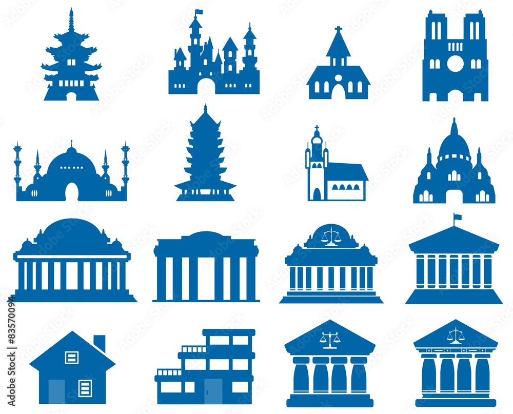 Architecture en 16 icônes