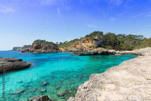 Steinküste auf Mallorca