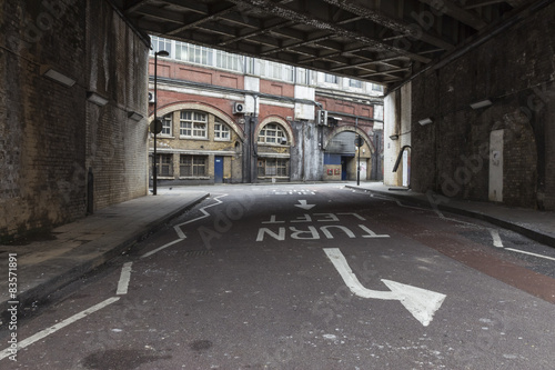 Canvas Print streets of london