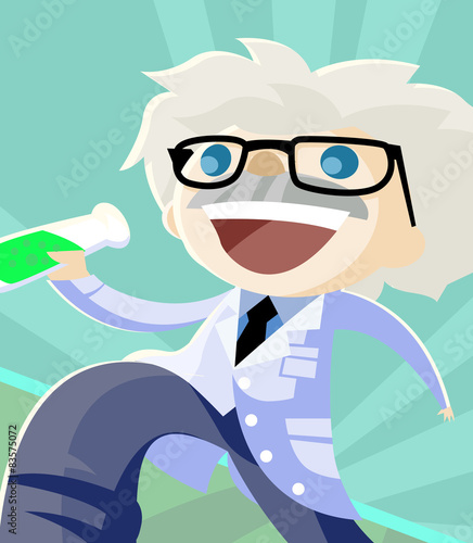 un científico realizando experimentos