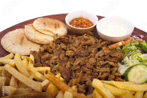 shawarma close-up