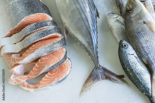 Foto Salmon in store