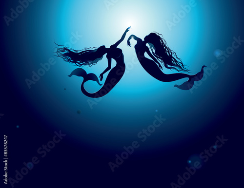 Mermaids dance