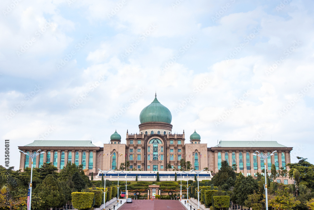 Islamic Palace in Putrajaya of Malaysia