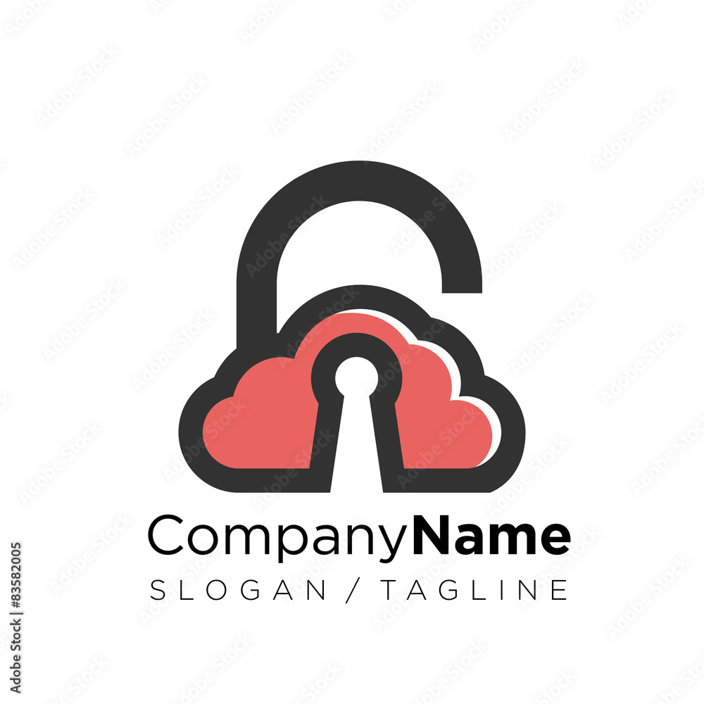 Cloud logo icon vector Cloud logo icon vector