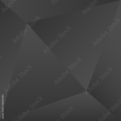 Seamless triangles gradient pattern. Monochrome