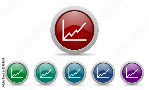 chart vector web icon set Free Download chart vector web icon set - GFXLoad