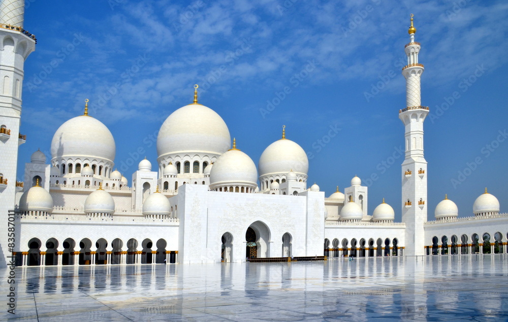 Fototapeta premium Sheikh Zayed Grand Mosque, Abu Dhabi, UAE