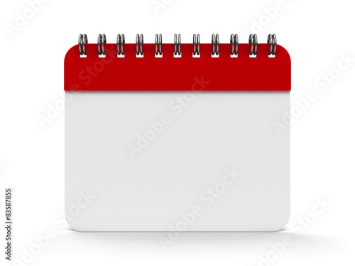 Icon calendar spiral