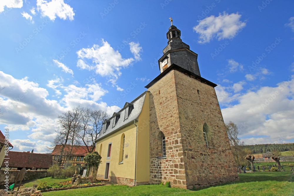 Dorfkirche St. Burkard in Hohenfelden (1813, Thüringen) Dorfkirche St. Burkard in Hohenfelden (1813, Thüringen)