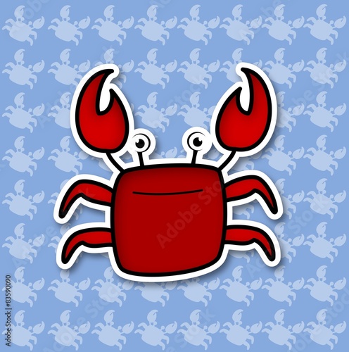 Krab czerwony dla dzieci