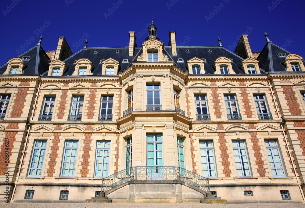 Chateau de Sceaux, grand country house in  Paris, France.