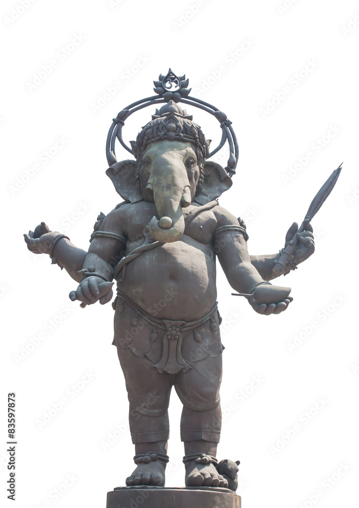 Standing Ganesha in Thailand.