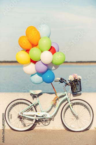 Obraz na plátně Summer bike.