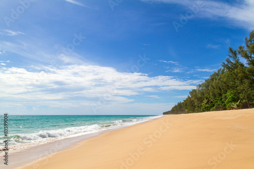Fototapeta Naklejka Na Ścianę i Meble -  Beauty beach in Pang-nga Thailand