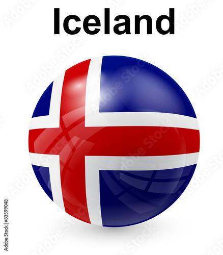 iceland official state flag #83599048
