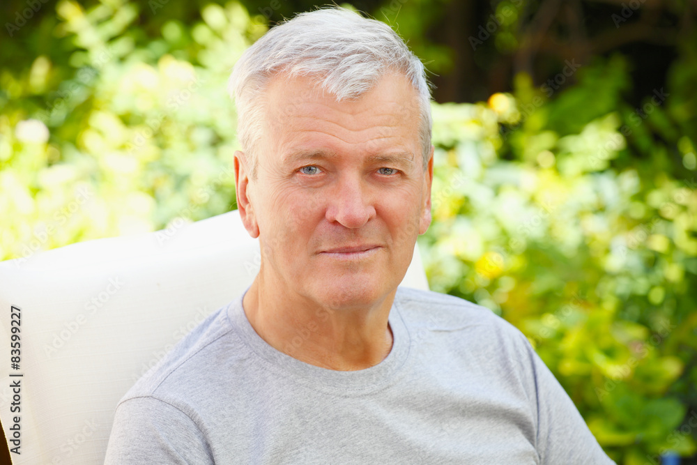 Senior man portrait Senior man portrait