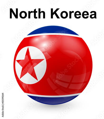 north koreea official state flag #83599264