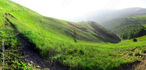 Beautiful mountains landscape