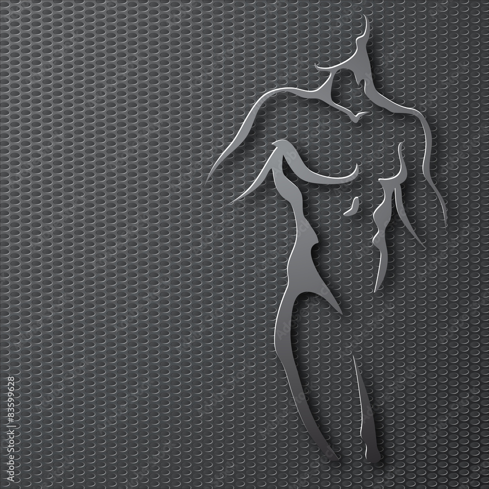 Fototapeta premium Man torso.